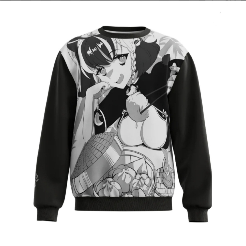 NWOT GAMERSUPPS WAIFU CUPS PANDA SWEATSHIRT